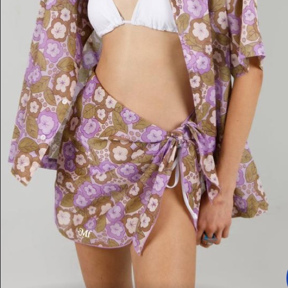 The Mayfair Group Floral Sarong - Picture 1 of 2